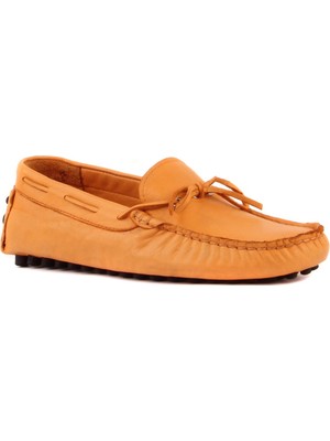 Sail Laker's Sail Lakers - Turuncu Deri Erkek Loafer