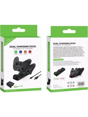 Dobe Xbox One/s /x Uyumlu Xbox Kol Dual Charging Dock Şarj Standı