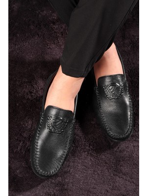 Ducavelli Zwang Hakiki Deri Erkek Günlük Ayakkabı, Loafer Ayakkabı, Hafif Ayakkabı, Hakiki Deri Loafer