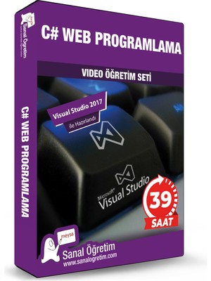 Sanal Öğretim C# Web Programlama (Visual Studio) Video Ders Eğitim Seti