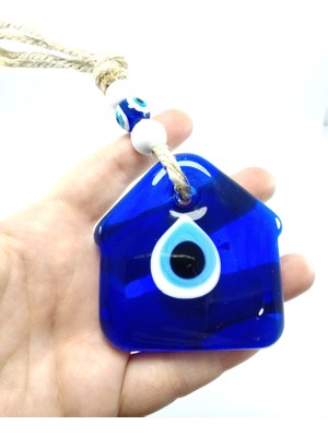 Helis Yeni Ev Hediyesi Cam Nazarlık Duvar Dekoru Hediyelik Aksesuar