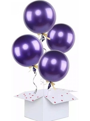 Kidspartim Krom Bobo Baloon Mor 18 Inç