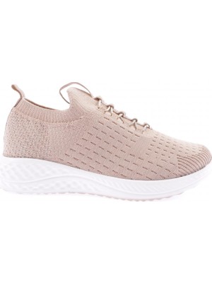 DGN 842-23Y Kadin Bağcikli Lazerli Sneaker Ayakkabi
