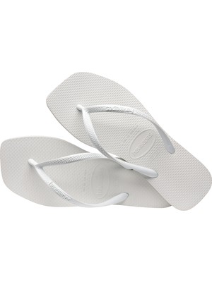 Havaianas Square Kadın Beyaz Parmak Arası Terlik 4148301-0001