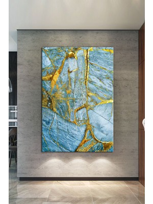 Morfil Sanat Atölyesi Renklerin Dansı Soyut Sanatsal Kanvas Tablo (8 Farklı Ölçü)