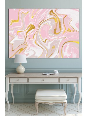 Morfil Sanat Atölyesi Renklerin Dansı Soyut Sanatsal Kanvas Tablo (8 Farklı Ölçü)