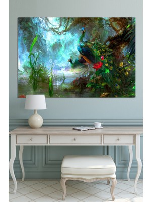 Morfil Sanat Atölyesi Tavus Kuşları Egzotik