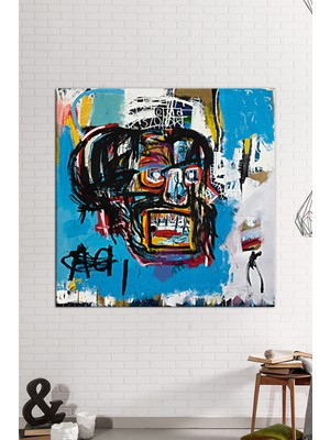 Morfil Sanat Atölyesi After Jean Michel Basquiat Untitled Kanvas Tablo