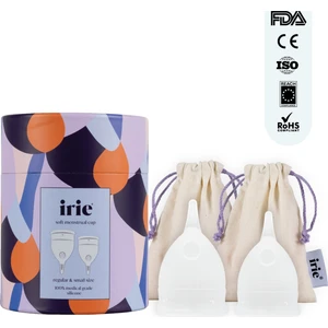 Adet Kabı Regl Kabı Menstrüel Kap Menstrual Cup (2'li Paket) Yumuşak Alman %100 Medikal Silikon