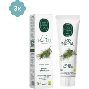 Eyüp Sabri Tuncer Doğal Çam Özlü Diş Macunu 90 ml x 3 Adet
