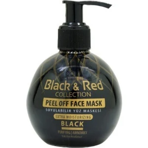 Black & Red Soyulabilir Yüz Maskesi  Peel Off Face