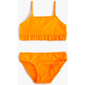 Bikini Takımı Fırfırlı Askılı