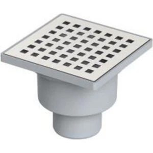Maxıflow Line 10*10 Ø50 Alttan Yer Süzgeci (Sifon) Paslanmaz