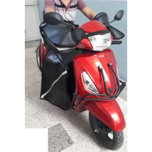 Knt Scooter Motorsiklet El Koruma Rüzgarlık ve Diz Örtüsü Birlikte