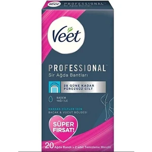 Tuy Dokucu Veet Pro Sır Agda Bandı Super Fırsat 20 Lı