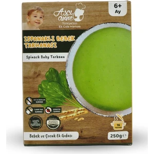 Aşçı Anne Ispanaklı Bebek Tarhanası 250G