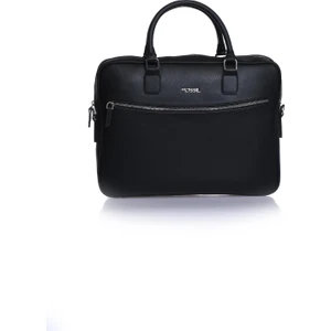 01FS2038-S Siyah Erkek Evrak Çantası