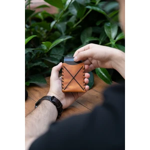 Minimal X Design Minimal x V1 Deri Kartlık - Gerçek Deri El Yapımı Minimalist Tasarım