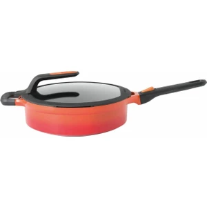 Berghoof Gem Stay Cool Kulplu Pilav Tenceresi Turuncu 24 cm