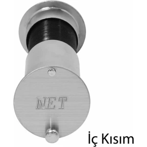 Kapaklı Kapı Dürbünü Çelik Kapı 60-90 mm Ayarlanabilir Dürbün