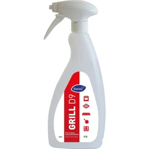 Suma Grill D9 Ağır Yağ Çözücü Fırın Temizleme Maddesi (6 Adet)