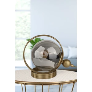 Palmas Masa Lambası Eskitme Füme Cam