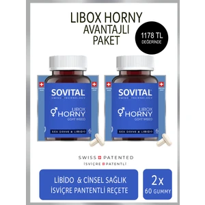 Avantajlı Paket 2'lü Libox Güç Libido Ginseng Takviyeli 60 Adet