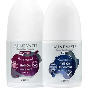 Jaune Vaste Doğal Roll On Kadın 75 ml + Roll On 75 ml  Alüminyum Sles İçermez Fırsat Paketi