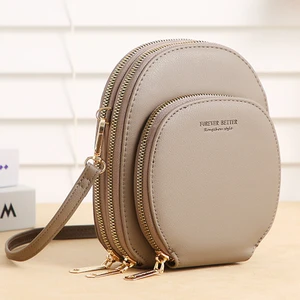 Beautifyy Kadın Omuz Çantası Küçük Crossbody Çanta Pu Kadın Büyük Kapasiteli Cep Telefon Çantası Bayanlar Çanta Hediyesi (Yurt Dışından)