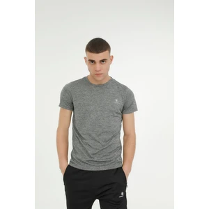 M-CT1328 Basıc Kat C Neck Hakı Katyonk Erkek Kısa Kol T-Shirt