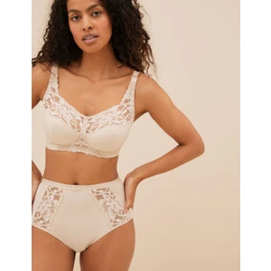 Marks & Spencer 3'lü Dantel Detaylı Full Brief Külot Seti