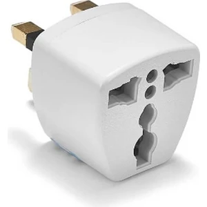 Umut Bilişim Laptop Uyumlu Ingiliz Ingiltere Elektrik Priz Fiş Çevirici Dönüştürücü Adaptör Aparat Dönüştürücü 3 Bacaklı
