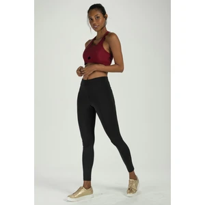 Siyah Yüksel Bel Tayt