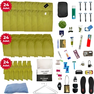 24'lü Full Bedelli Askerlik Paketi - Askeri Yastık Kılıfı - 115 Parça Askeri Ürün