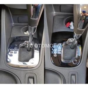 FD Otomotiv Renault Fluence Otomatik Vites Çerçevesi Kaplama Parlak Siyah