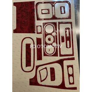 FD Otomotiv Renault Laguna 1 Konsol Kaplama Maun Renk