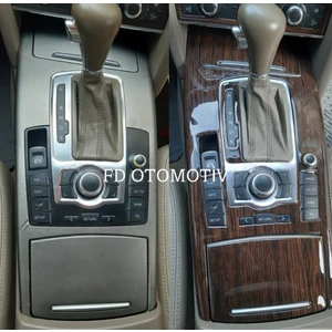 FD Otomotiv Audi A6 C6 Koyu Meşe ( Dark Oak ) Full Özel Set Torpido Konsol Maun Kaplama