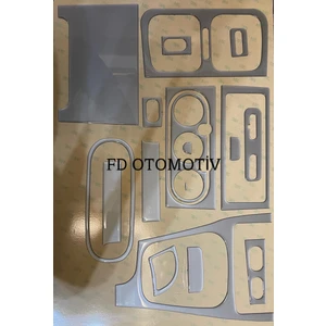 FD Otomotiv Renault Laguna 1 Konsol Kaplama Gümüş Renk
