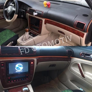 FD Otomotiv Volkswagen Passat B5 Full Set Maun Renk Torpido Konsol Kaplama