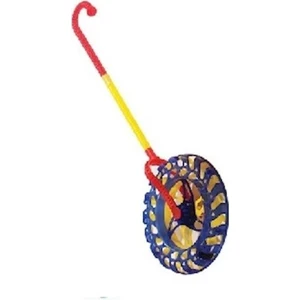 Bayraktar Plastik Büyük Boy Sopalı Çınçın Teker 20 cm Lacivert