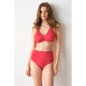 No Gossip Sasha Balenli Toparlayıcı Bikini Tek Üst Kırmızı 239107