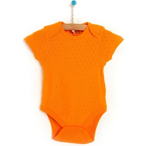 HelloBaby Jakarlı Kısa Kol Body Unisex