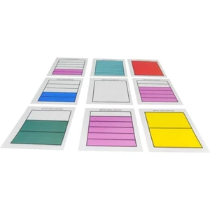 EC Shop Gluk Gluk Şeffaf Kesir Kartları
