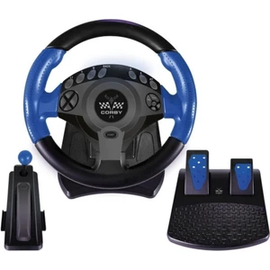 Corby FX95T G- 270 Derece Titreşimli 7 In 1 Direksiyon Yarış Seti Siyah