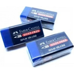 Faber Castell Faber-Castell Sınav Silgisi Mavi 3'lü