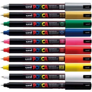 Uni Posca Pc-1mr 0.7mm 10 Renk Set