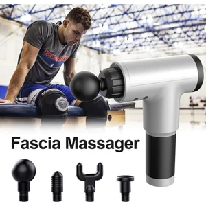 Mega Plus Şarjlı Masaj Tabancası Sporcu Masaj Aleti En Siga 4 Başlıklı