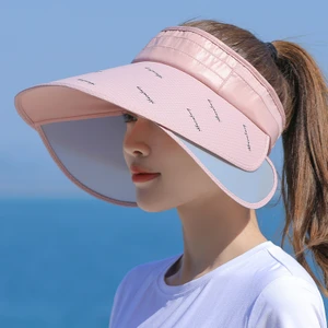 Kadın Güneş Koruyucu Şapka - Pembe (Yurt Dışından)