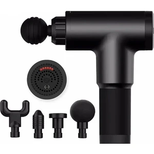 Masaj Tabancası Sporcu Masaj Aleti 4 Başlıklı Şarjlı Masaj/4 Baş/6