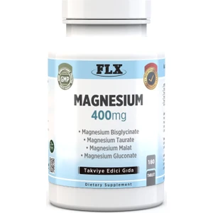 Magnezyum Bisglisinat Malat Taurat Glukonat 180 Tablet